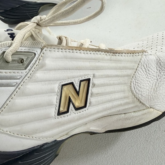 Vintage New Balance 880 Mens White Blue Leather Basketball Shoes Size 10 BB880NV main image 11